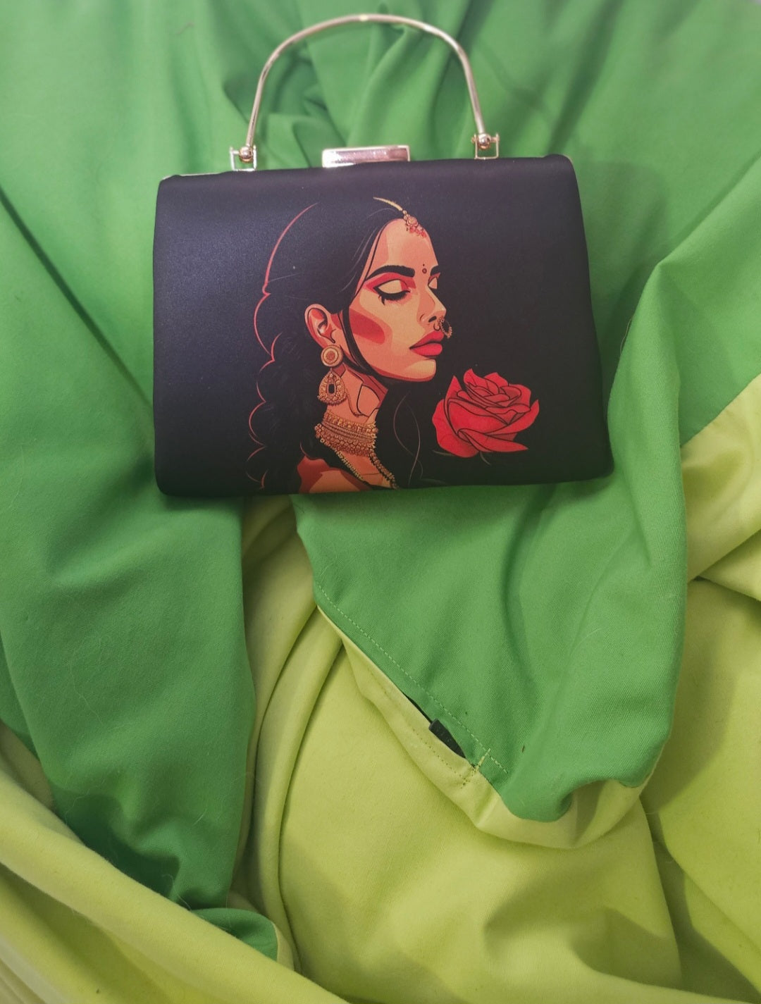 ARTSY EVENING CLUTCHES- Handle Series