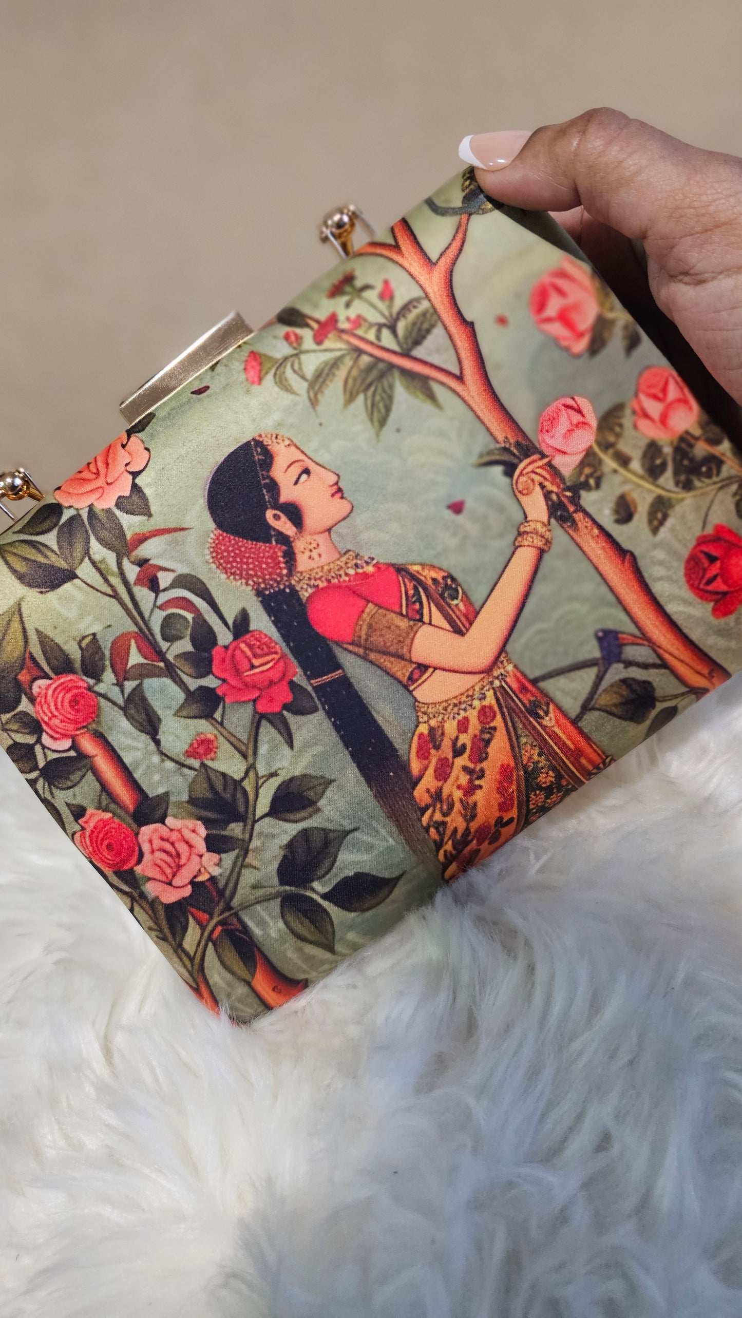 Artsy Evening Clutches- Handle series