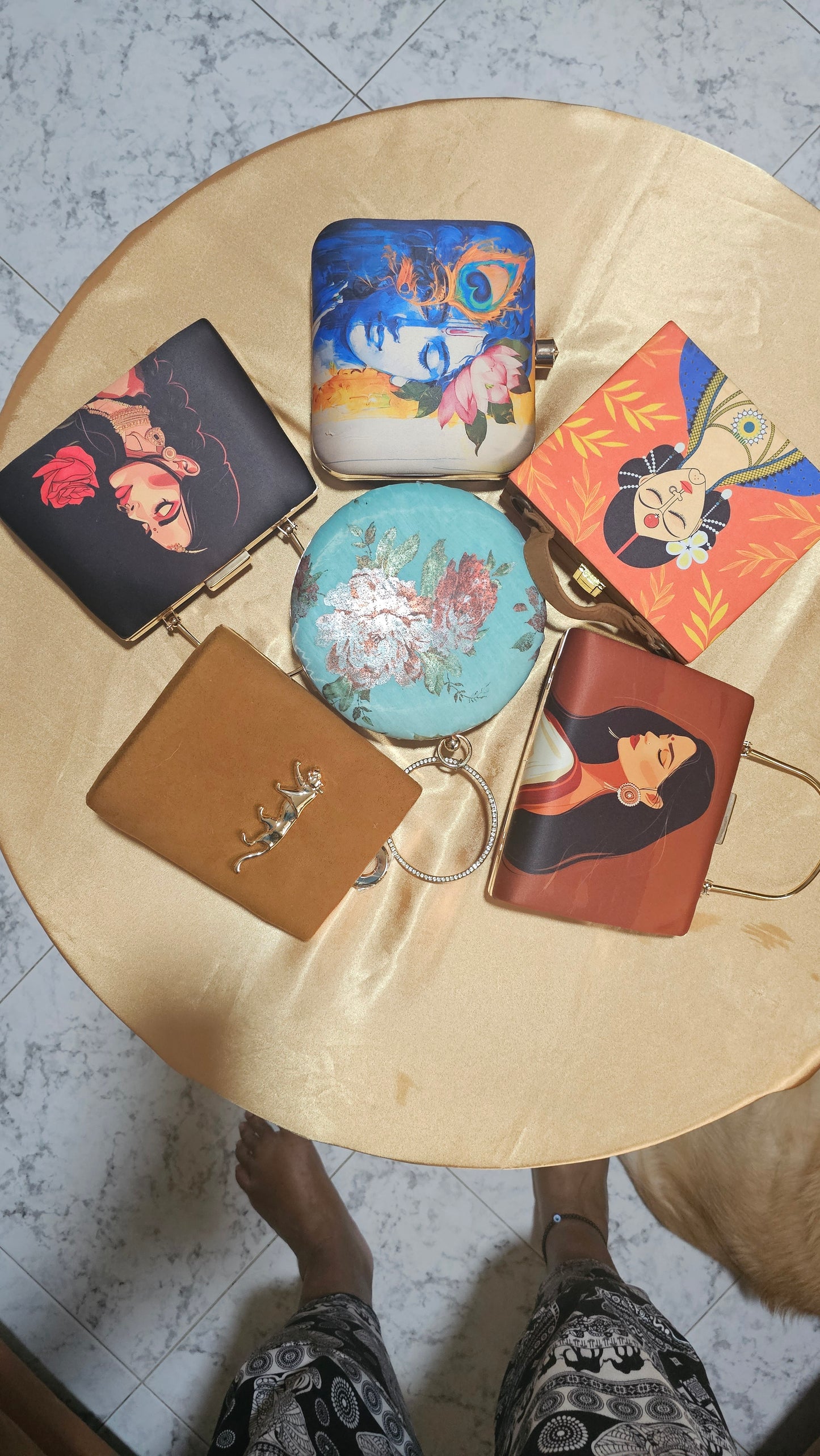 ARTSY EVENING S - CLUTCHES