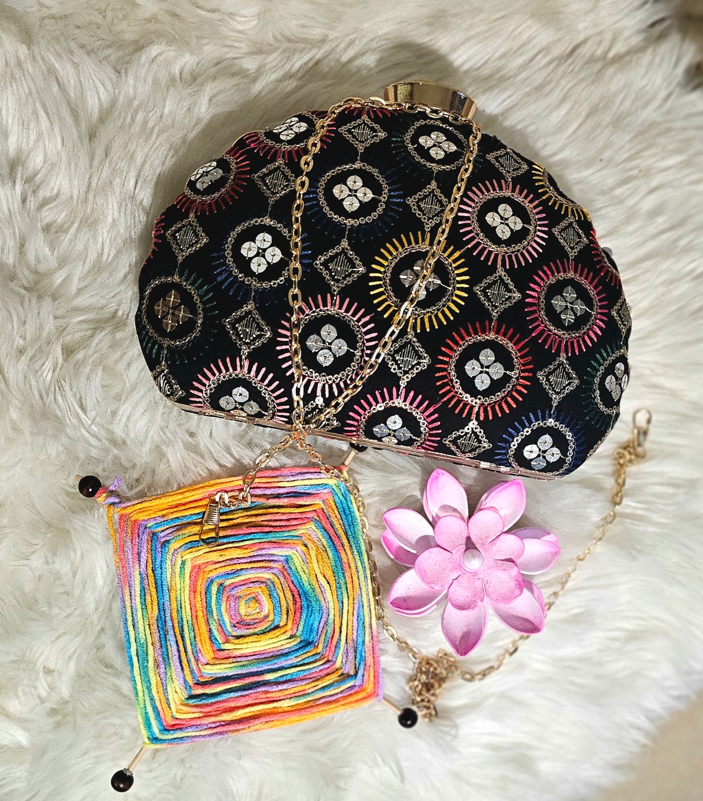 Artsy Evening Clutches- D frame series